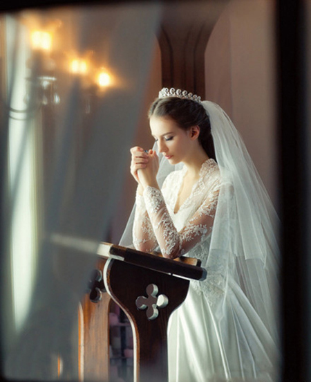 唯美梦幻般的新娘婚纱摄影图片第4张