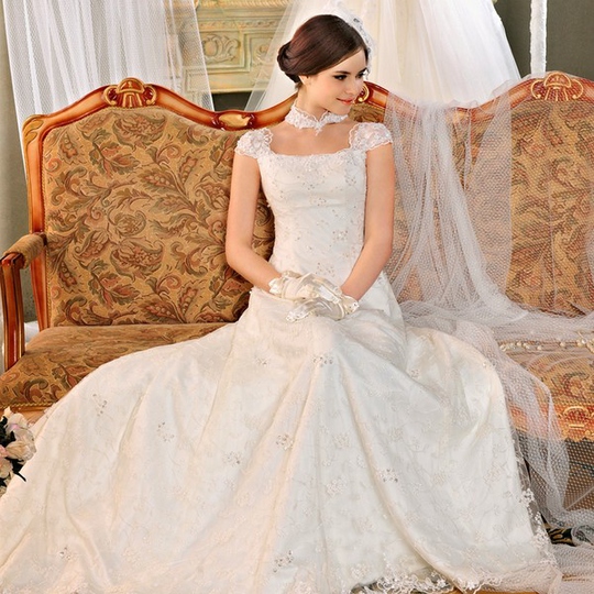 欧式唯美新娘婚纱摄影照片第9张