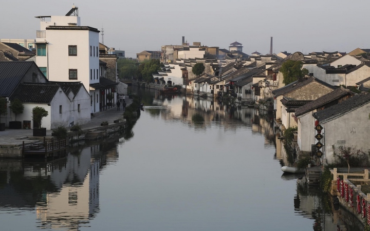 唯美的江南水乡古镇风景图片第2张