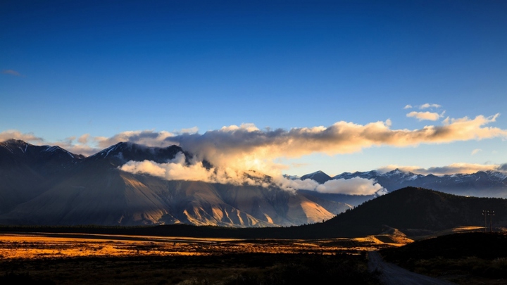 新西兰唯美云朵风景图片第8张