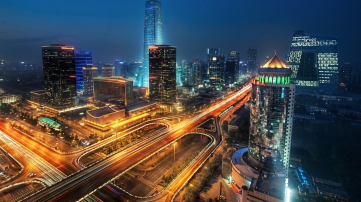 [风景图片]上海唯美夜景图片第1张