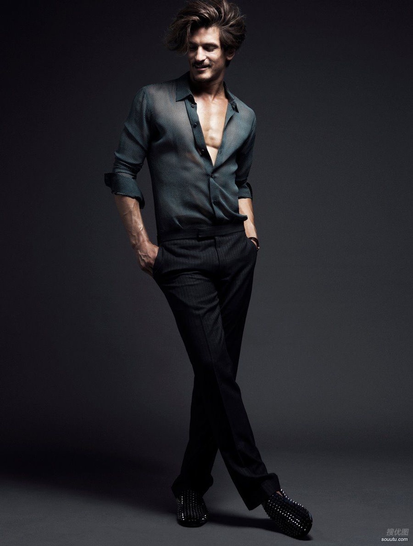 [肌肉帅哥]欧美男模贾罗德·斯科特时尚帅气写真照片第2张