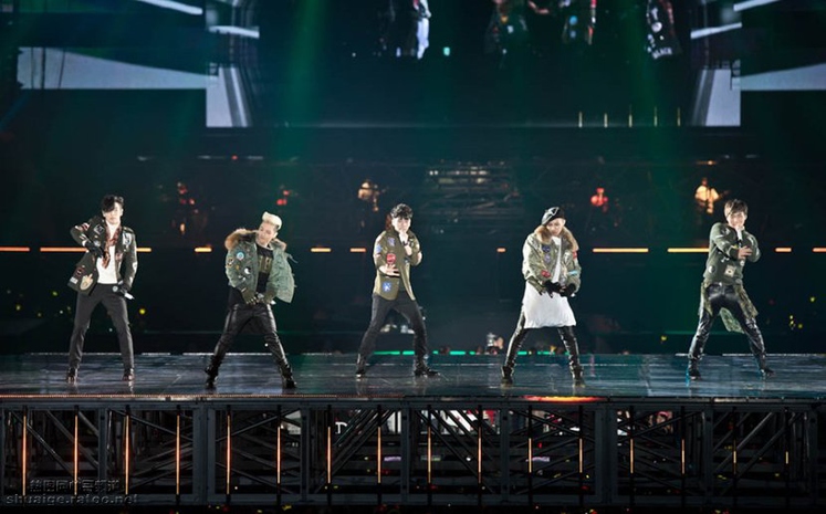 韩国明星BigBang日本巡演高清图片第1张