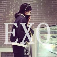 非主流头像EXO粉丝带字图片第7张