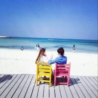 情侣头像海边夏日清凉QQ图片第1张