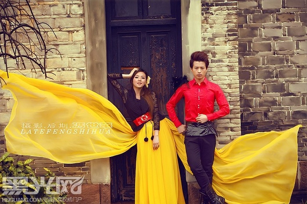 唯美中国风复古婚纱摄影图片第5张
