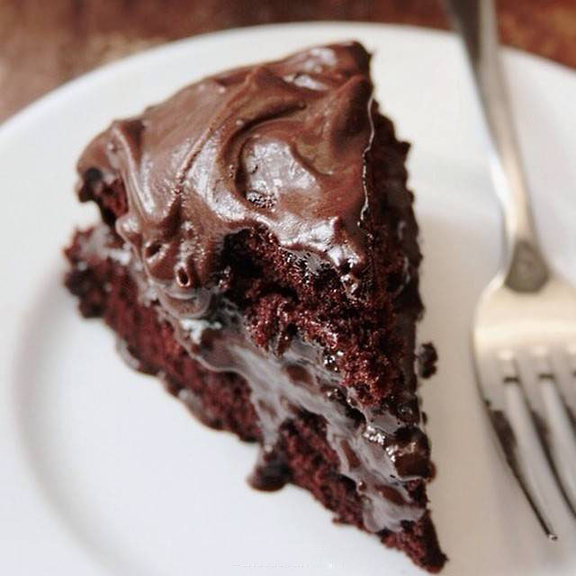 小清新图片巧克力蛋糕美食组图第4张