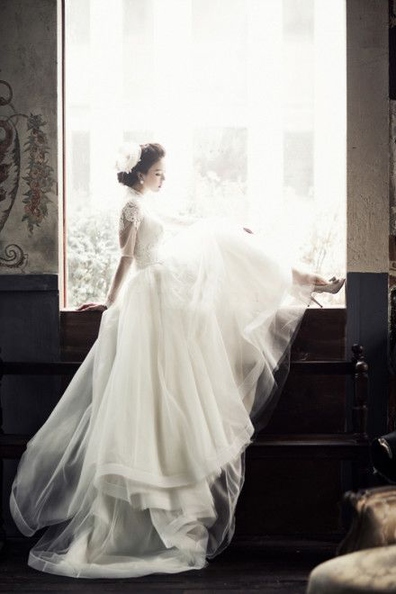 婚纱图片唯美韩系写真组图第8张