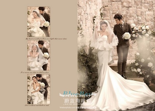 婚纱图片唯美韩系风格摄影第1张