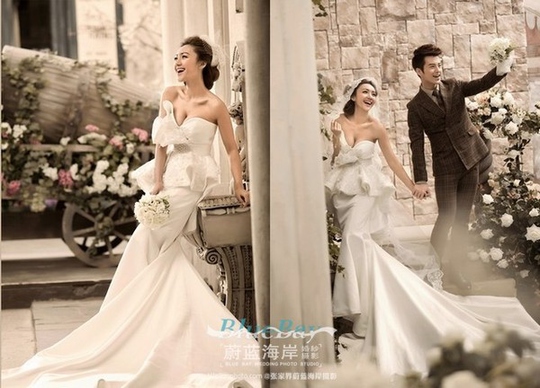 婚纱图片唯美韩系风格摄影第2张