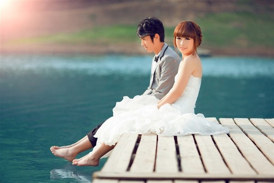 情侣图片韩系风格浪漫写真第1张