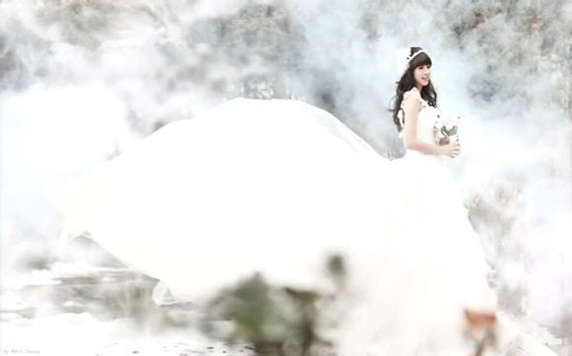 婚纱图片创意韩派风格写真第6张