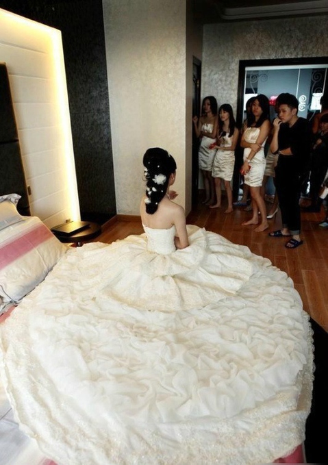 婚纱图片唯美幸福的新娘组图第6张