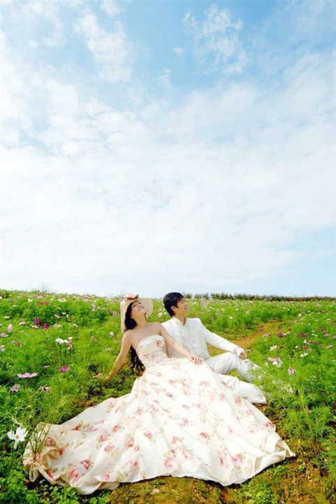 婚纱图片韩系风唯美小清新写真第4张