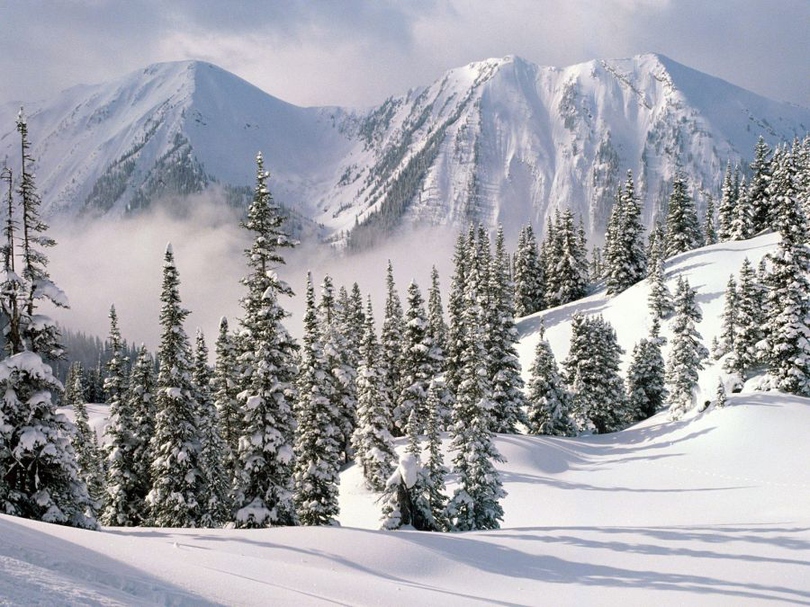 风景图片冬天唯美雪景图集第20张