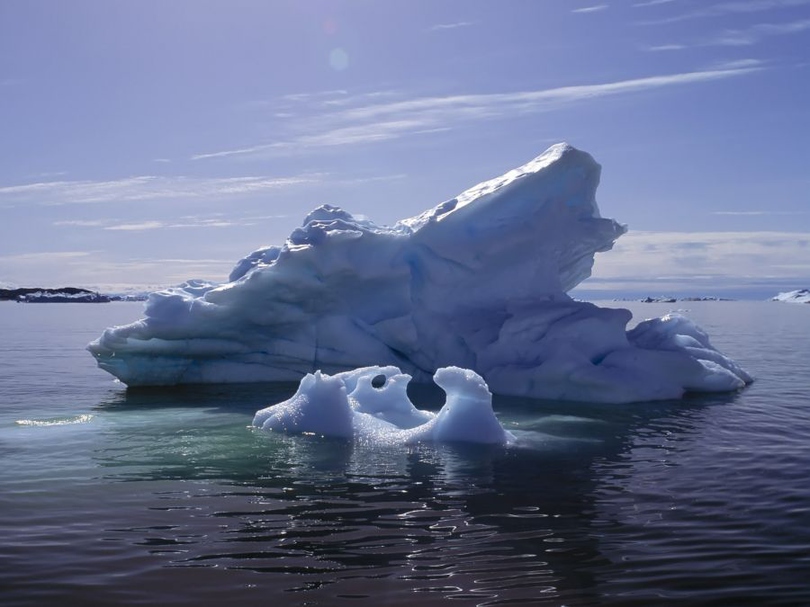 风景图片极地冰川高清摄影大图第6张
