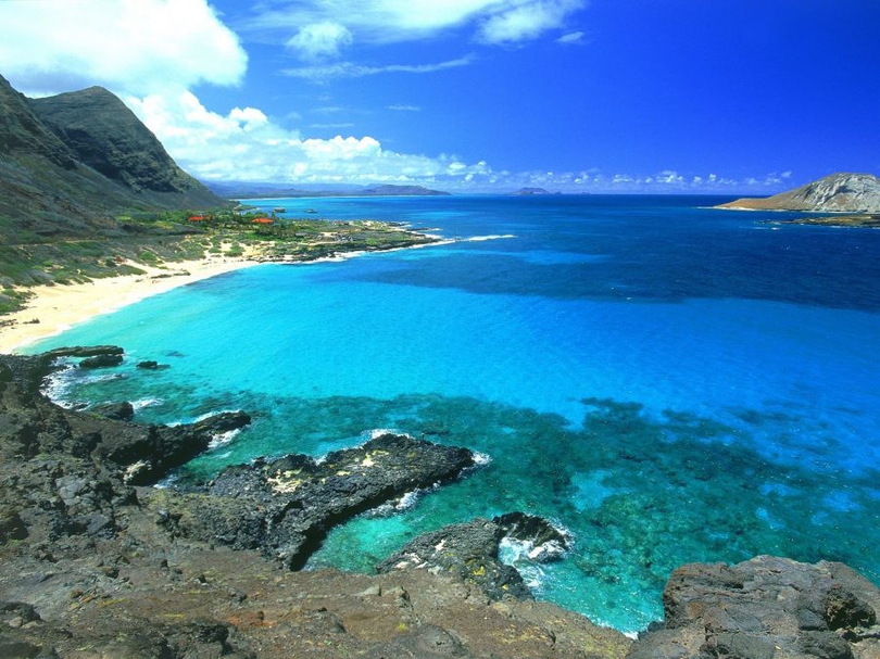 风景图片夏威夷海滩景色大全第4张