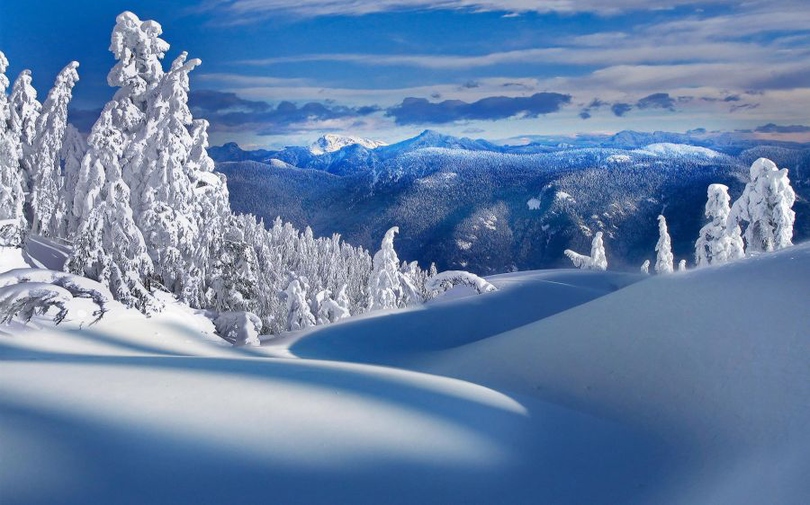 风景图片冬季唯美雪景高清组图第20张