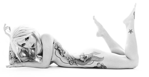 非主流图片美女刺青纹身图案第5张