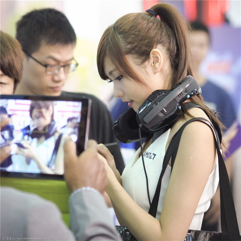 [美女写真] 張雅筑Chu-台北国际电脑展 （三）第46张