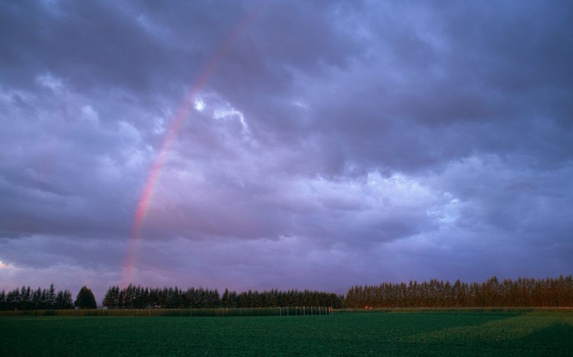 风景图片唯美天空彩虹摄影组图第2张