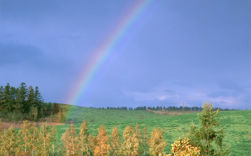 风景图片唯美天空彩虹摄影组图第6张