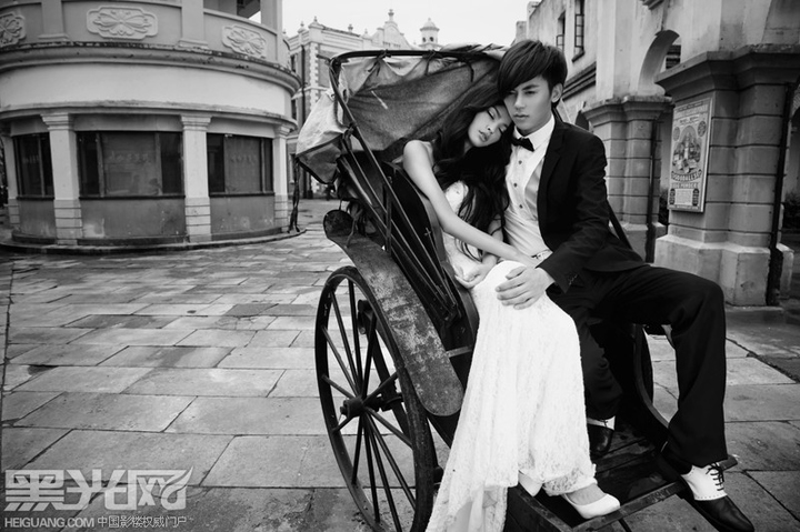 婚纱图片梦幻城堡帅气写真第11张