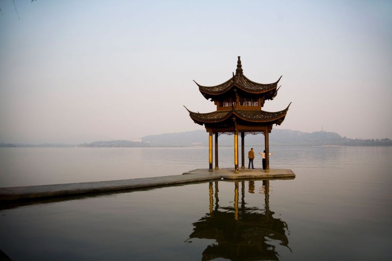 风景图片美丽的杭州西湖组图第7张