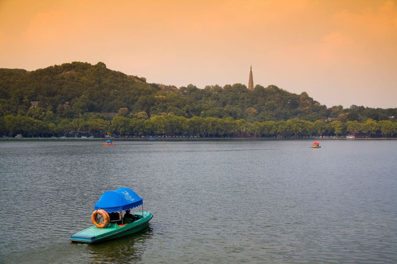 风景图片美丽的杭州西湖组图第8张