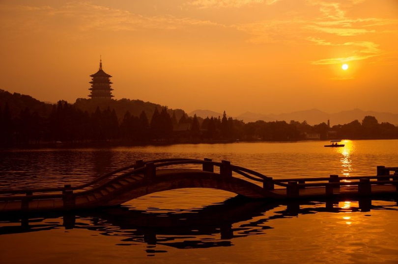 风景图片美丽的杭州西湖组图第19张