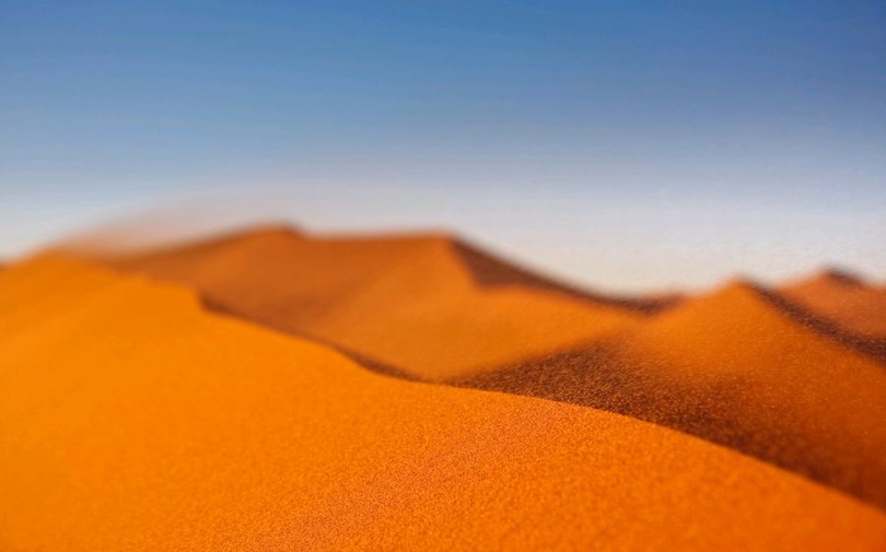 风景图片荒凉的沙漠唯美组图第3张