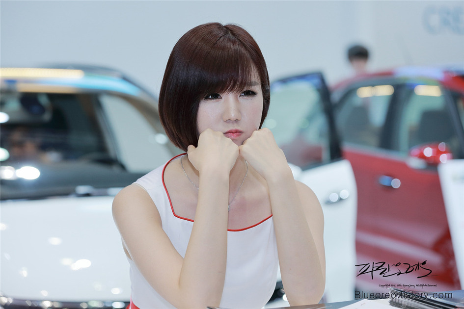 [美女写真] 2015韩国国际车展超级车模群集 （一）第2张