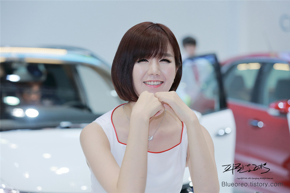 [美女写真] 2015韩国国际车展超级车模群集 （一）第3张