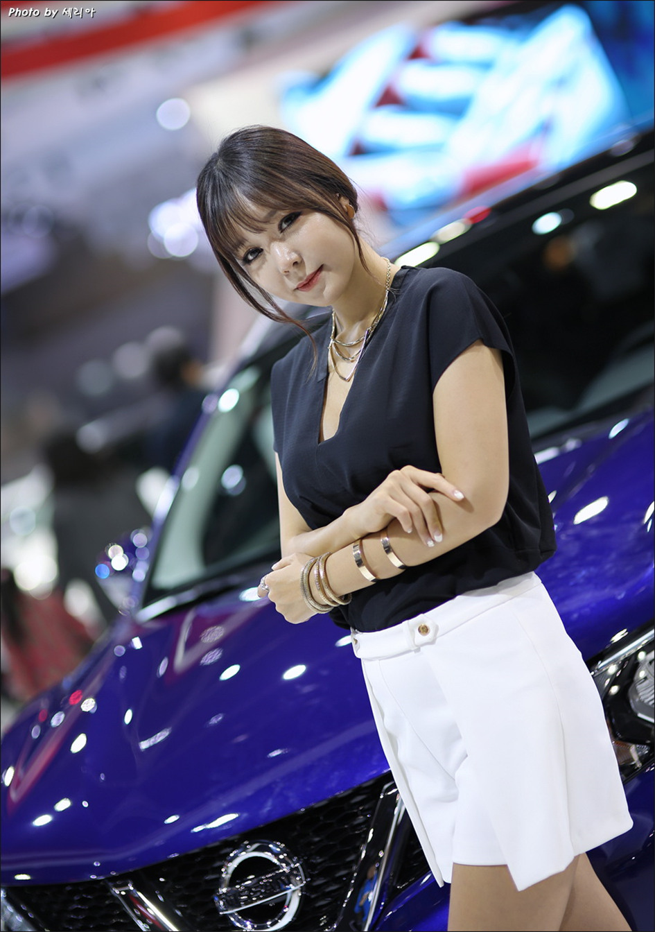 [美女写真] 2015韩国国际车展超级车模群集 （二）第2张