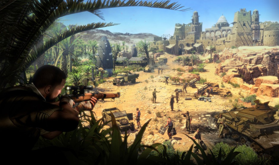 《狙击精英3》游戏原画场景设计图集第2张