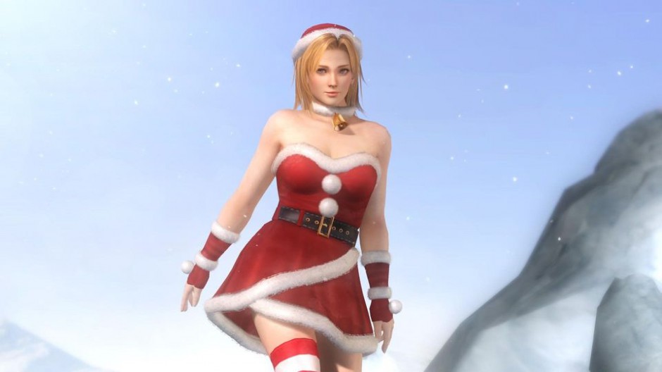 《死或生》游戏美女角色圣诞装高清图第2张