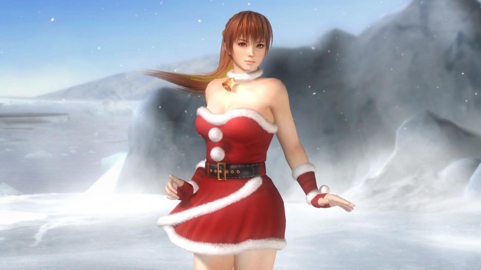 《死或生》游戏美女角色圣诞装高清图第3张
