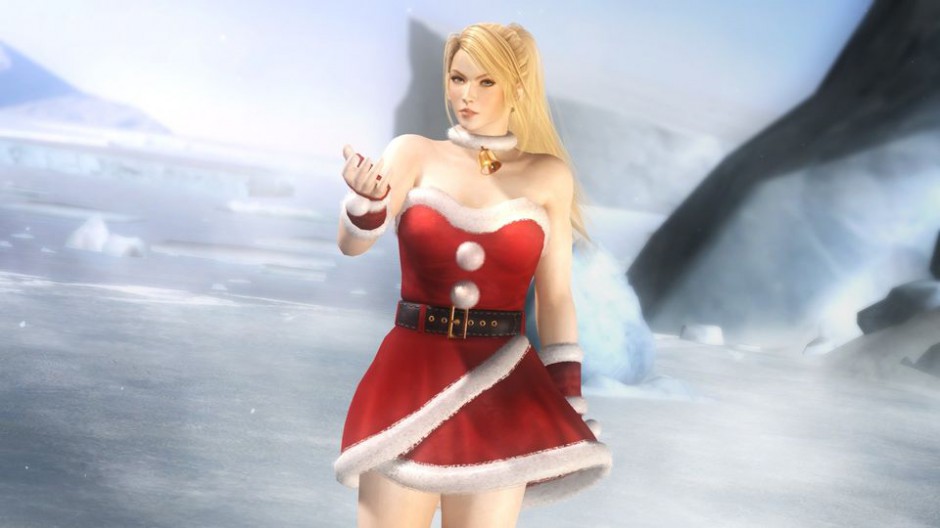 《死或生》游戏美女角色圣诞装高清图第5张