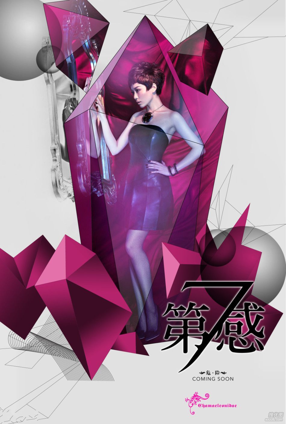 张靓颖宣传海报-描绘女人《第七感》美图7p第2张