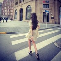 美女头像性感女生街拍QQ图片